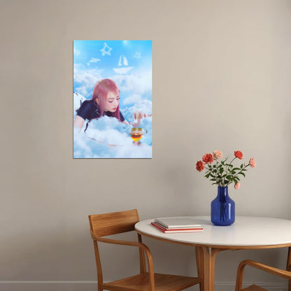 XG Hinata SHOOTING STAR Photo Y2k Kpop Poster McBling Aesthetic Japanese Idol Fashion Print Viral Kpop Girl Group Wall Art