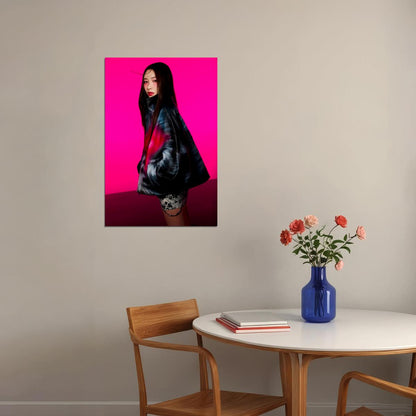 XG Maya SHOOTING STAR Photo K-pop Music Poster Y2K Neo Futurism Aesthetic Female Cyber Kpop Idol Fashion Print Trendy Kpop Girl Group Wall Art