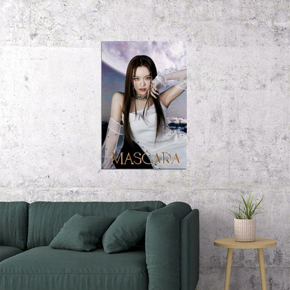 XG Chisa MASCARA Concept Photo Music Poster K-Pop Aesthetic Japanese Female Girl Group Korean Fashion Idol Wall Art Print