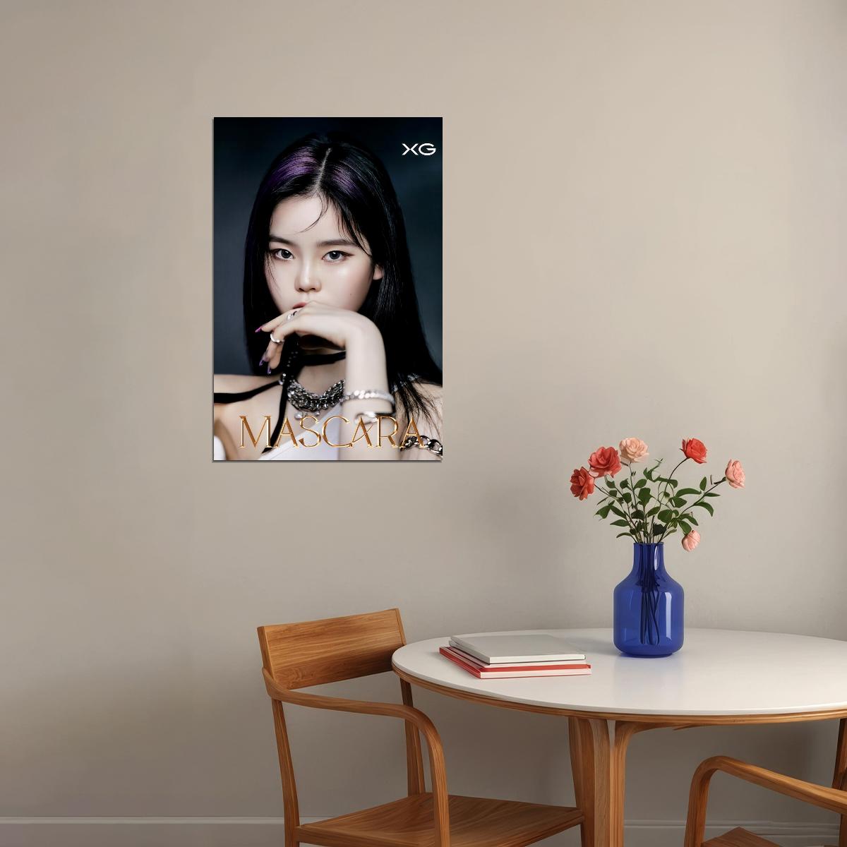 XG Cocona MASCARA Concept Photo Music Poster K-Pop Aesthetic Japanese Female Girl Group Korean Fashion Idol Wall Art Print