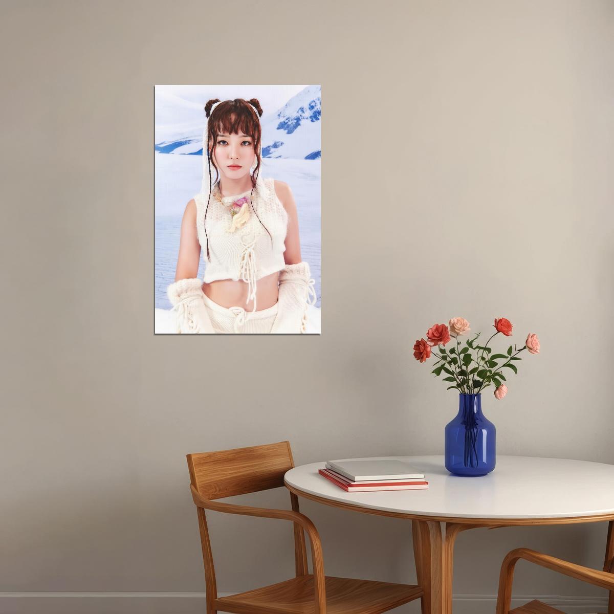 XG Juria WINTER WITHOUT YOU Teaser Photo Music Poster K-Pop Aesthetic Japanese Female Girl Group Korean Fashion Idol Wall Art Print