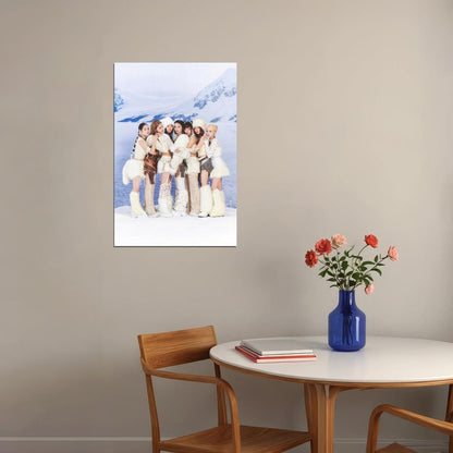 XG WINTER WITHOUT YOU Teaser Group Photo Music Poster K-Pop Aesthetic Japanese Female Girl Group Korean Fashion Idol Wall Art Print