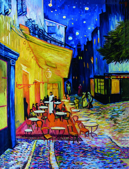 Van Gogh Cafe Terrace Art Poster Timeless Masterpiece Wall Decor Vibrant Colors Classic Art Wall Print